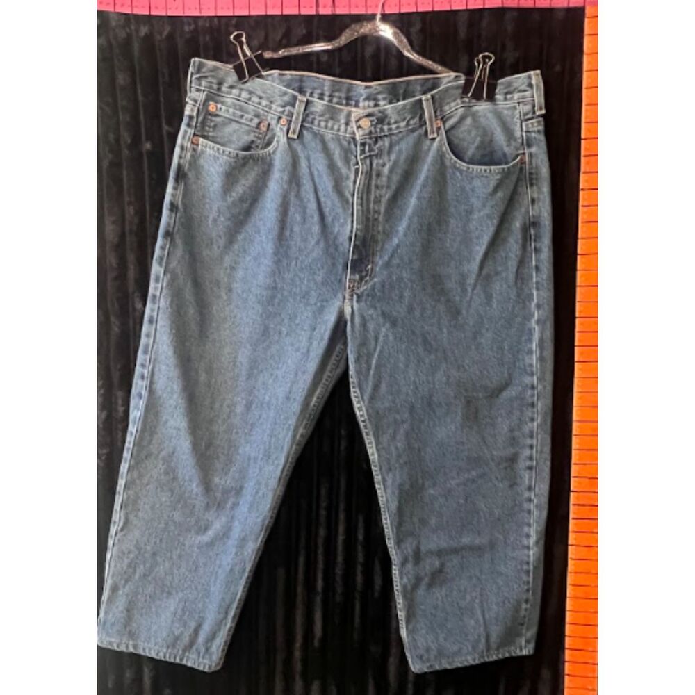 Levi’s 550 Relaxed Fit Men’s Jeans 44x29 Medium Wash Blue Denim